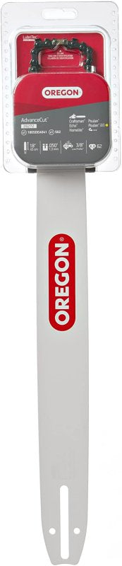 OREGON Oregon AdvanceCut 39272 Bar and Chain Combo, 62-Drive Link, 3/8 in TPI/Pitch