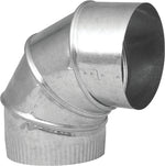 IMPERIAL Imperial GV0296-C Adjustable Elbow, 6 in Connection, 30 Gauge, Galvanized Steel PLUMBING, HEATING & VENTILATION IMPERIAL