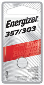 ENERGIZER BATTERY Energizer 357BPZ Coin Cell Battery, 1.5 V Battery, 150 mAh, Silver Oxide, 357 Battery ELECTRICAL ENERGIZER BATTERY