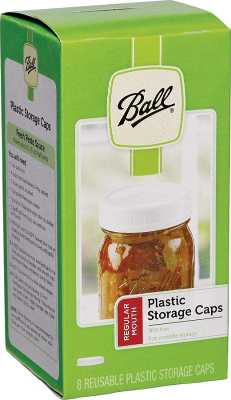 BALL Ball 1440010812 Jar Lid, Plastic, Black Cap/Lid HOUSEWARES BALL