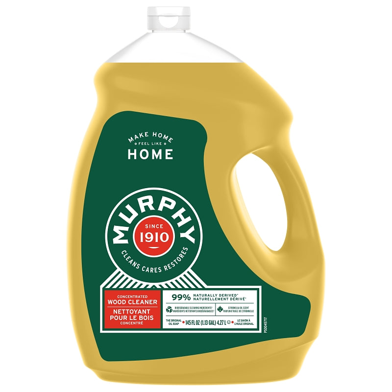 DOT FOODS, INC. COLGATE PALMOLIVE Murphy Oil Soap 61035074 Original Wood Cleaner, 145 oz, Liquid, Citrus, Amber