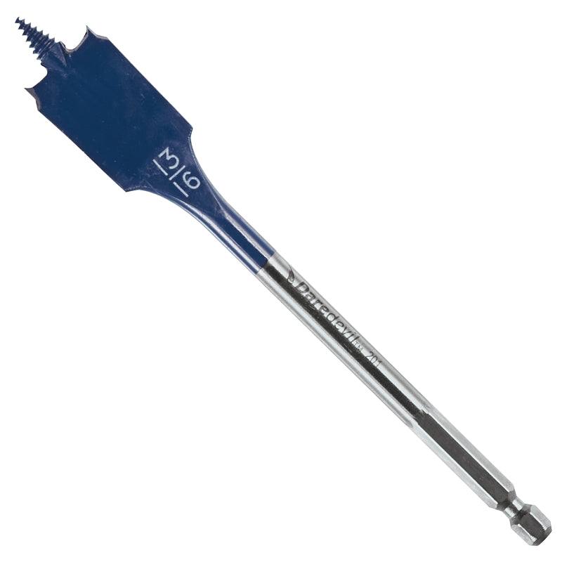 BOSCH Bosch Daredevil DSB1010 Spade Drill Bit, 13/16 in Dia, 6 in OAL, 1/4 in Dia Shank, Hex Shank TOOLS BOSCH