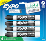 EXPO Expo 80661 Dry Erase Marker, Chisel Lead/Tip, Broad Lead/Tip, Black Lead/Tip