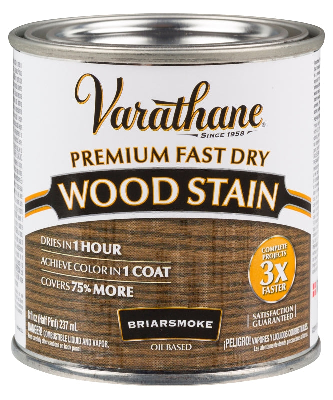 VARATHANE Varathane 307415 Stain, Briar Smoke, Liquid, 0.5 pt, Can PAINT VARATHANE