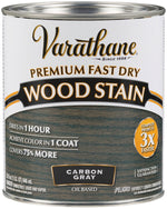 VARATHANE Varathane 304559 Wood Stain, Carbon Gray, Liquid, 1 qt, Can PAINT VARATHANE