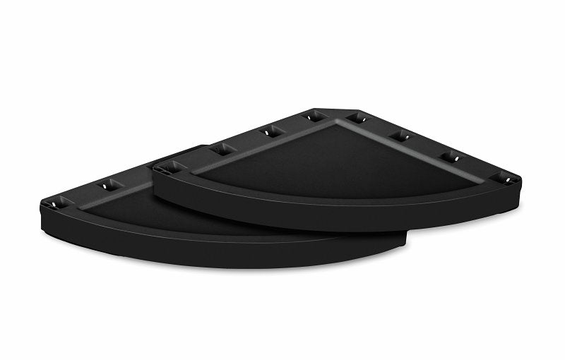 SUNCAST Suncast BMSC2BK Corner Shelf, Resin, Black