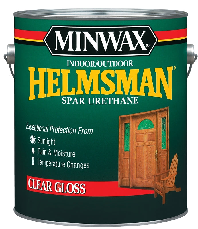 MINWAX Minwax 13200000 Spar Varnish, High-Gloss, Liquid, 1 gal, Pail