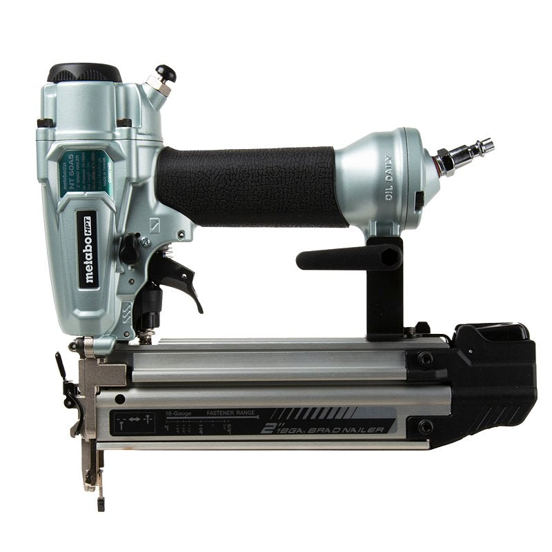 METABO HPT Metabo HPT NT50A5M Pro Brad Nailer, 100 Magazine, 0 deg Collation, Straight Collation, 5/8 to 2 in Fastener TOOLS METABO HPT