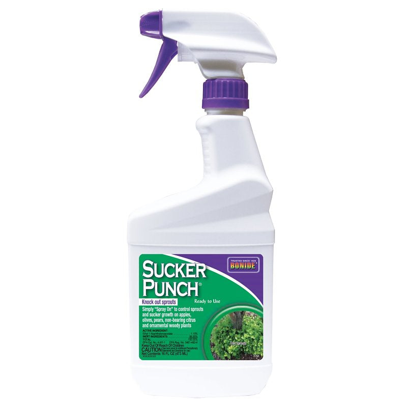 BONIDE Bonide 2761 Sucker Punch, Liquid, White, 16 oz