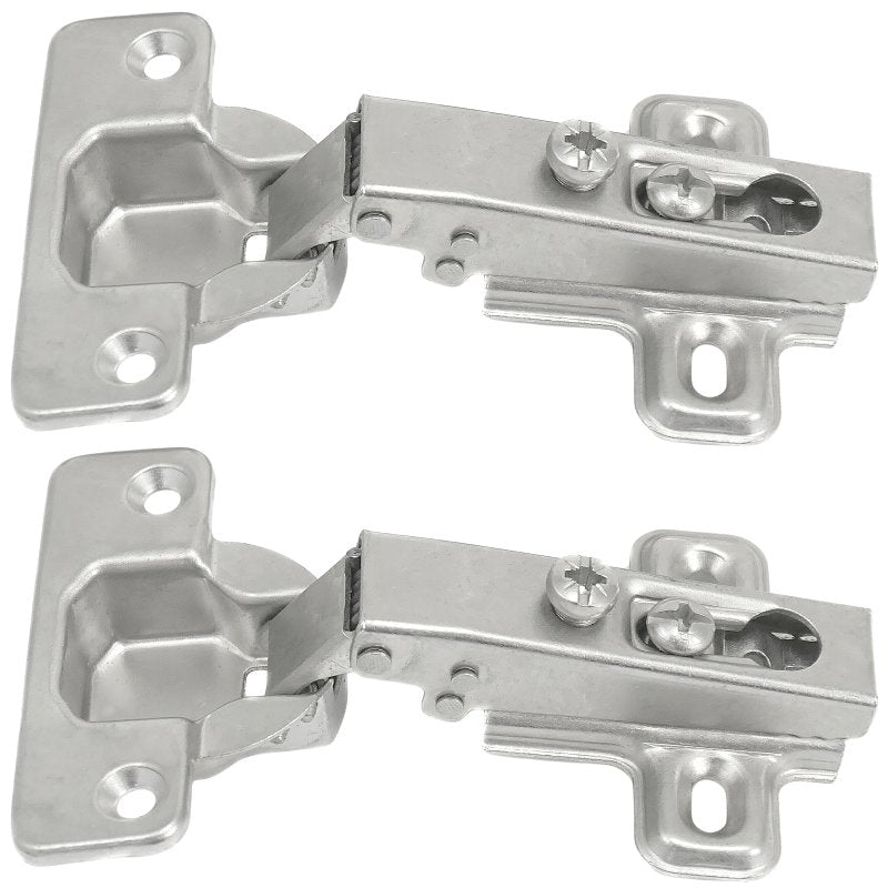 LAUREY DIV STRATEGIC BR Laurey 10100 Cabinet Hinge, 3 in H x 2 in W, Steel, Chrome, 110 deg Hinge Opening