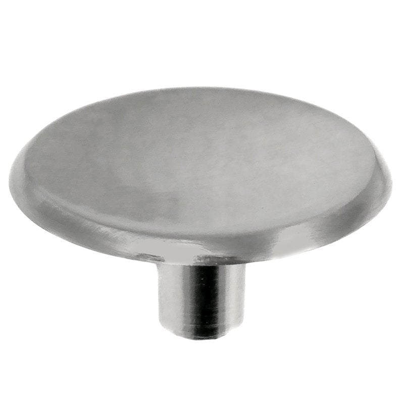 LAUREY DIV STRATEGIC BR Laurey Modern Standards Series 20259 Cabinet Knob, 15 mm Projection, Zinc, Brushed Satin Nickel