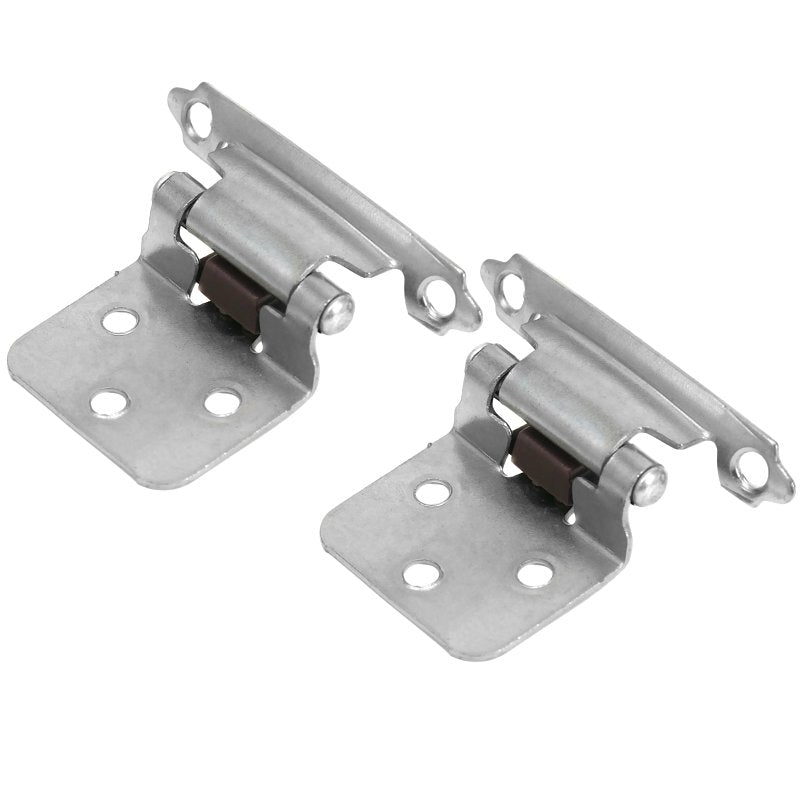 LAUREY DIV STRATEGIC BR Laurey 28726 Cabinet Hinge, 3 in H x 2 in W, Steel, Polished Chrome, Self Close, Flush Mounting HARDWARE & FARM SUPPLIES LAUREY DIV STRATEGIC BR