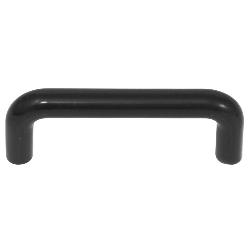 LAUREY DIV STRATEGIC BR Laurey Plastics Series 34715 Cabinet Pull, 111 mm L Handle, 20 mm H Handle, 0.79 in Projection, Plastic, Black