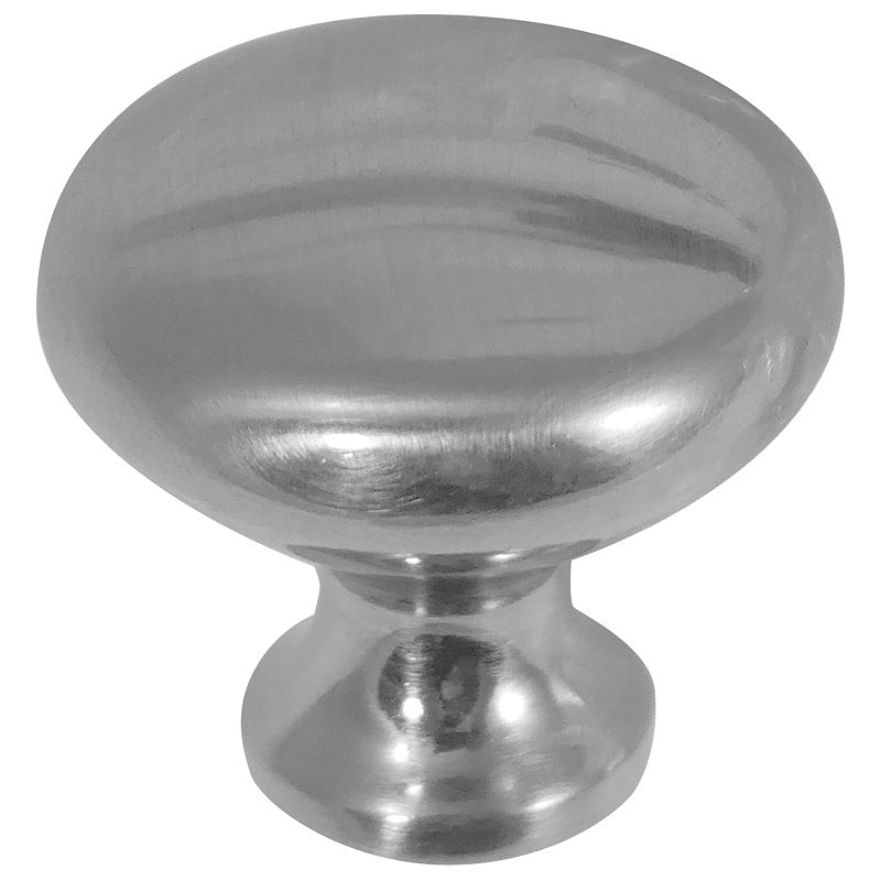 LAUREY DIV STRATEGIC BR Laurey Celebration Series 54439 Cabinet Knob, 27 mm Projection, Zinc, Satin Chrome