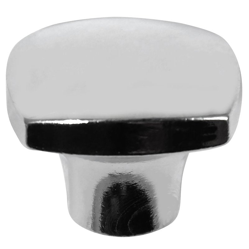 LAUREY DIV STRATEGIC BR Laurey Aventura Series 74426 Cabinet Knob, 24 mm Projection, Metal, Polished Chrome