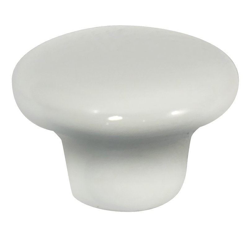 LAUREY DIV STRATEGIC BR Laurey 02942 Cabinet Knob, 23.5 mm Projection, Ceramic, White