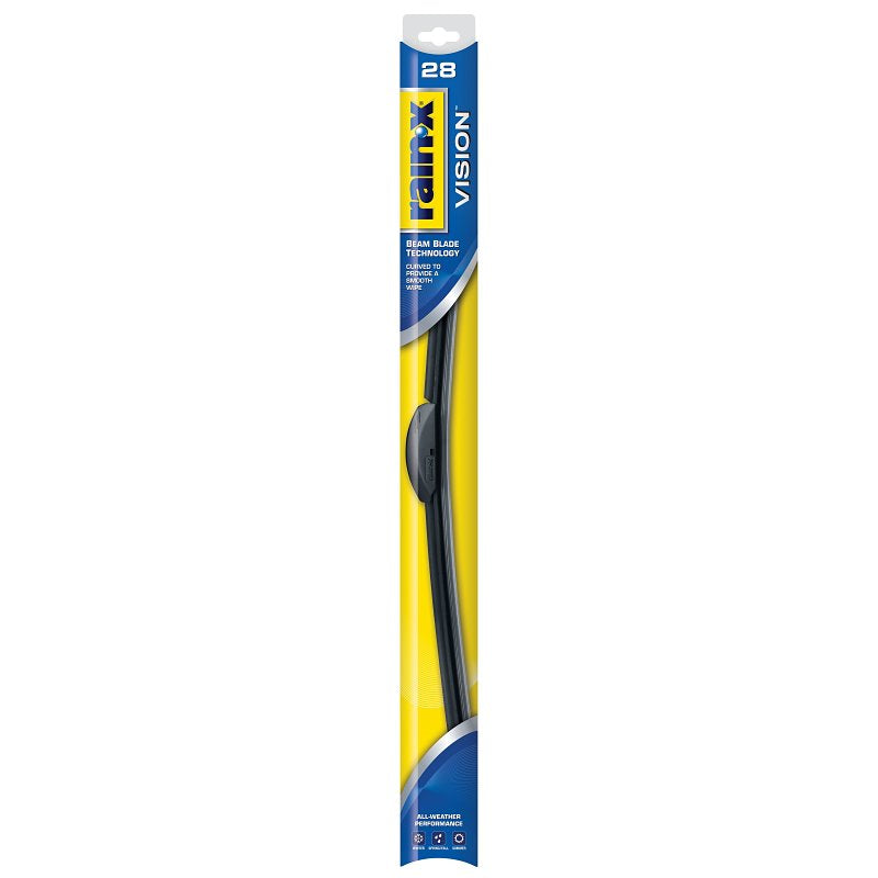 RAIN-X Rain-X Vision 810028 Wiper Blade, 28 in, Beam Blade, 28 in L Blade, Rubber/Steel AUTOMOTIVE RAIN-X