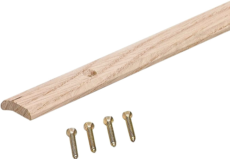 M-D M-D 85308 Carpet Trim, 72 in L, 1 in W, Smooth Surface, Hardwood
