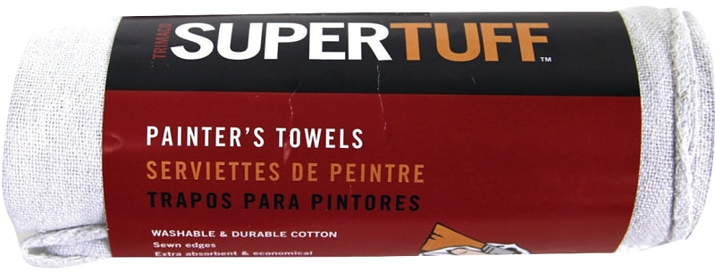 TRIMACO Trimaco 10735 Painters Towel, 13 x 14 in, Cotton, Natural PAINT TRIMACO