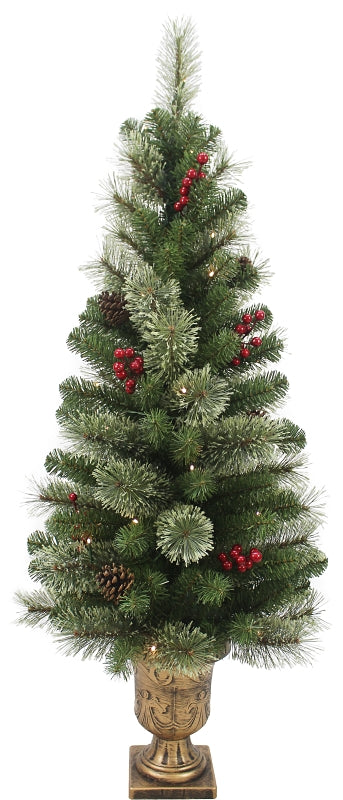 PULEO ASIA LIMITED Puleo Asia Limited 333-3658-ST40L035 Mixed Needle Tree, PVC, Hard, 4 ft HOLIDAY & PARTY SUPPLIES PULEO ASIA LIMITED