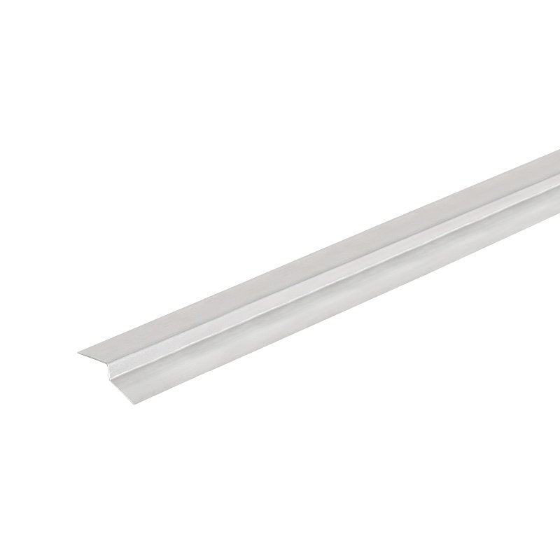 M-D M-D 65110 Z-Bar, 48 in L, 1-1/4 in W, Aluminum, Mill