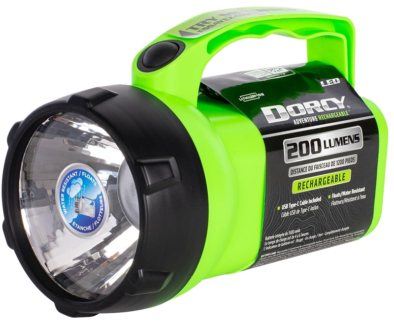 DORCY Dorcy 41-3128 Floating Lantern, Lithium-Ion, Rechargeable Battery, LED Lamp, Yellow ELECTRICAL DORCY