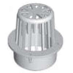 DRAINTECH DrainTech 0333SDG Atrium Grate, 3 in Dia, Round, Polyethylene, Green