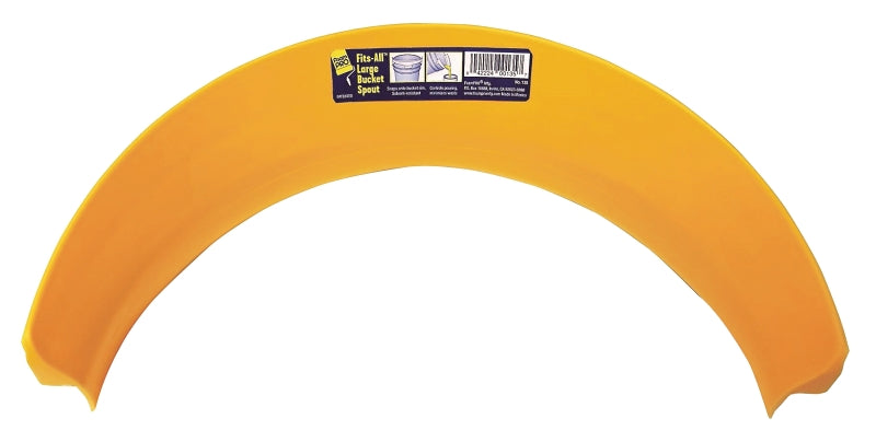 FOAMPRO Foampro 135 Bucket Spout, Plastic, Yellow, For: 5 gal Bucket