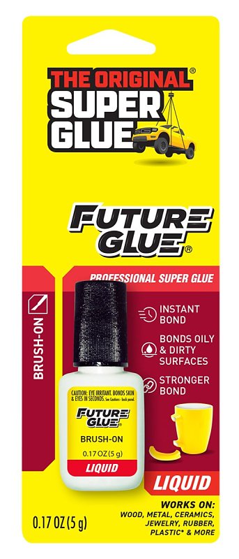 THE ORIGINAL SUPER GLUE The Original Super Glue 15111 Super Glue, Liquid, Clear, 0.17 oz