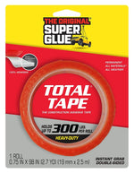 THE ORIGINAL SUPER GLUE Superglue Corp 11710506 Mounting Tape, 98 in L, 3/4 in W, Clear PAINT THE ORIGINAL SUPER GLUE
