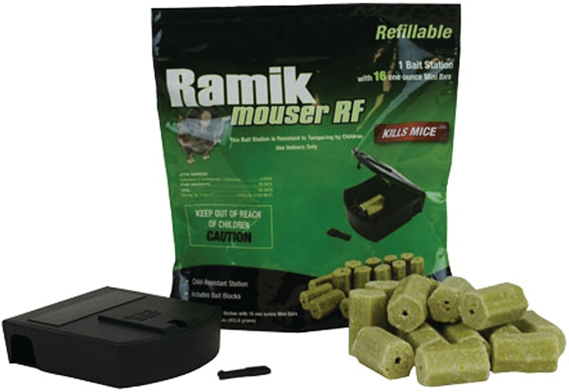 NEOGEN Neogen 000900 Refillable Bait Station, 16 oz Bait, Green LAWN & GARDEN NEOGEN