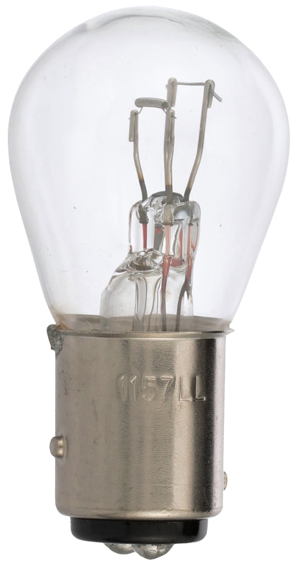 EIKO Peak 1157LL-BPP Miniature Automotive Bulb, 12.8 V, 27 W, Incandescent Lamp, Bayonet, Clear AUTOMOTIVE EIKO   
