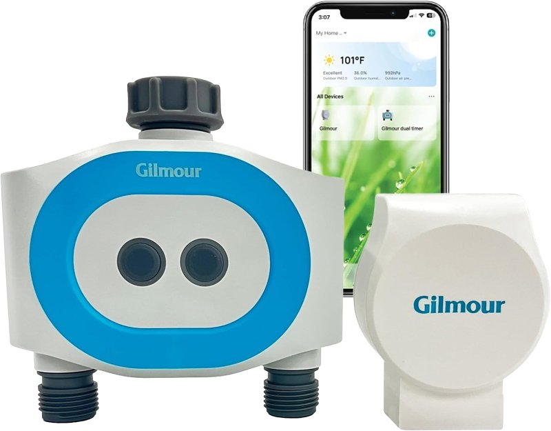 LAWN & GARDEN LLC Lawn & Garden 867006-1001 Dual Spigot Smart Timer