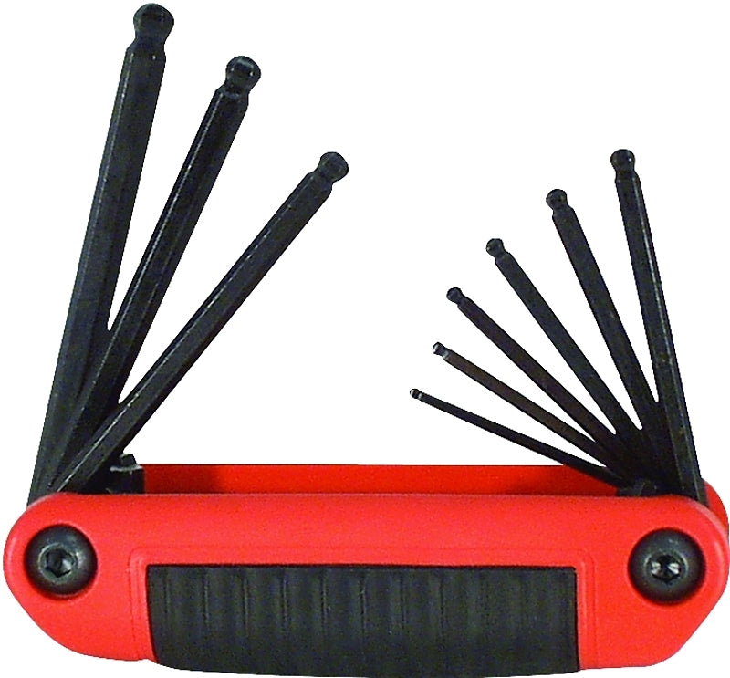 EKLIND Eklind 25919 Hex Key Set, Includes: 5/64 to 1/4 in Keys, 9-Piece ELECTRICAL EKLIND