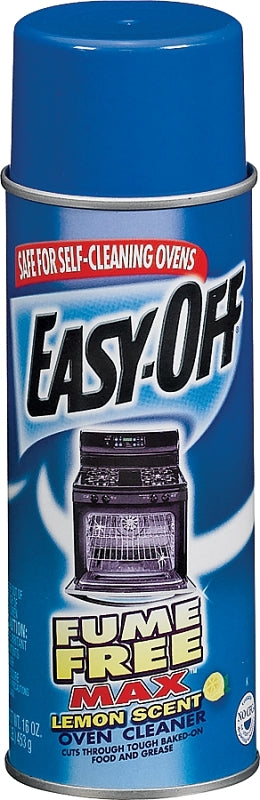 E.H. (US) LLC ACCT 7003 Easy-Off 6233887977 Oven Cleaner, 14.5 oz Aerosol Can, Liquid, Lemon, White