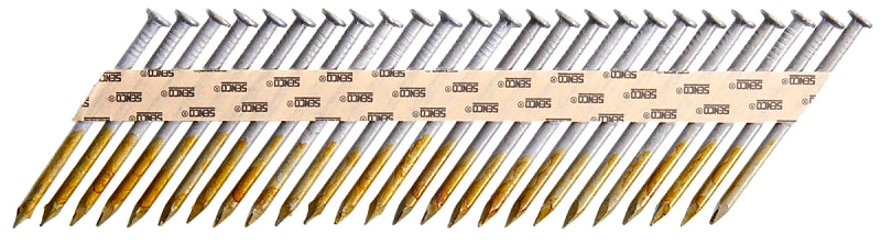 SENCO Senco MD25AJBDN Metal Connector Nail, 2-1/2 in L, Steel, Galvanized, Round Head, Smooth Shank