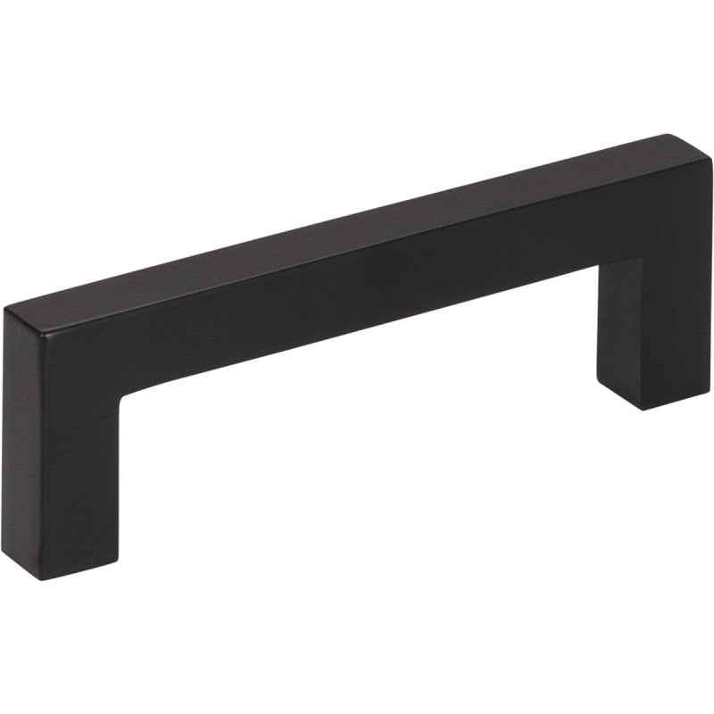 HARDWARE RESOURCES KasaWare K7063MB-8 Square Bar Cabinet Pull, 3-3/8 in L Handle, 1-1/8 in Projection, Zinc, Matte Black HARDWARE & FARM SUPPLIES HARDWARE RESOURCES