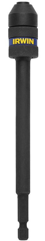 IRWIN Irwin 1869516 Drill Bit Extension, 1/4 in Shank, Hex Shank, 6 in L