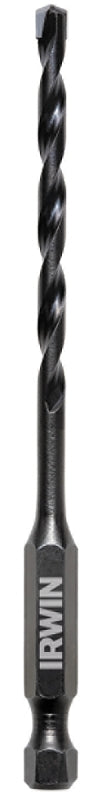 IRWIN Irwin 1870542 Impact Drill Bit, 5/32 in Dia, 4 in OAL, 1-Flute, 1/4 in Dia Shank, Hex Shank