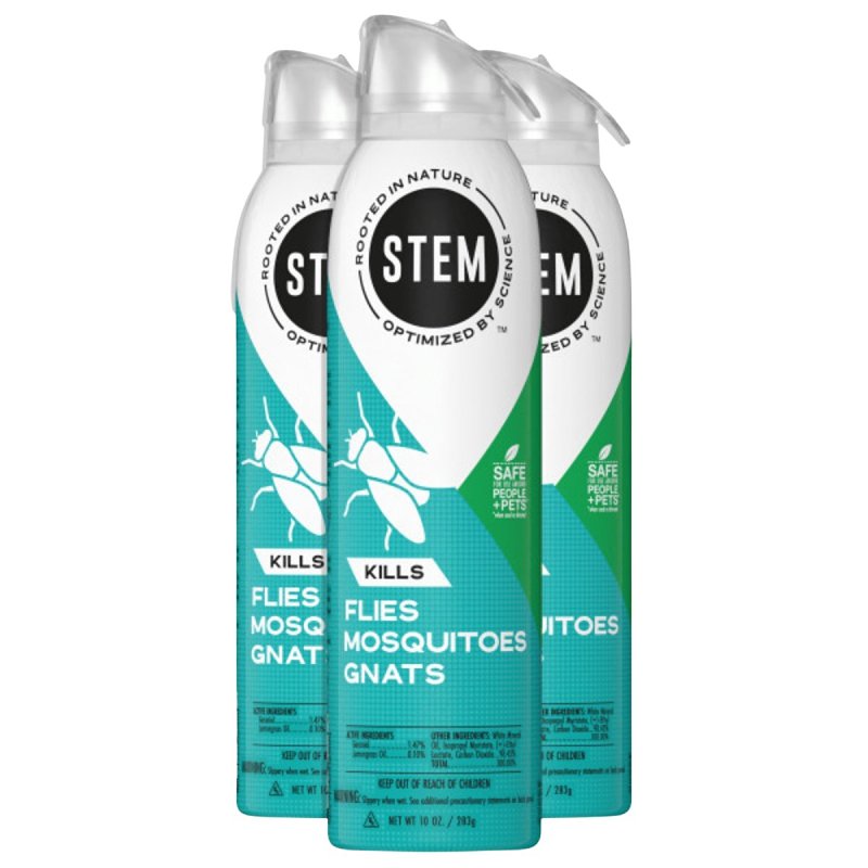 STEM Stem 3281 Bug Killer, Spray Application, Indoor, Outdoor, 10 oz Can LAWN & GARDEN STEM