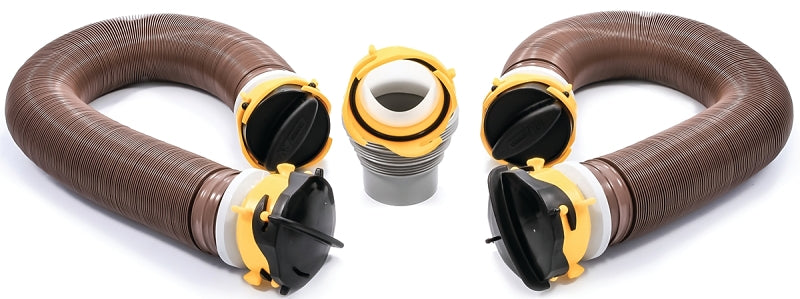 CAMCO Camco USA 39625 Sewer Hose Kit, HTS Vinyl, Brown