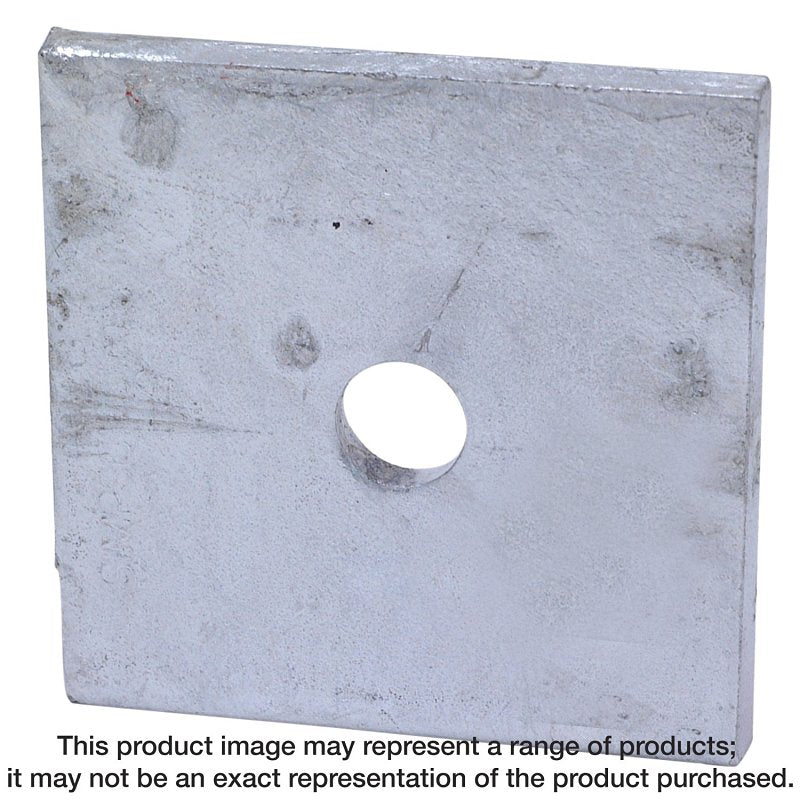 SIMPSON STRONG-TIE Simpson Strong-Tie BP 1/2-3 Bearing Plate, 3 in L, 3 in W, 3 ga Gauge, Steel HARDWARE & FARM SUPPLIES SIMPSON STRONG-TIE