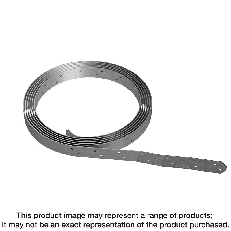 SIMPSON STRONG-TIE Simpson Strong-Tie CS CS16-R Coiled Strap, 16 ga Gauge, Steel, Galvanized