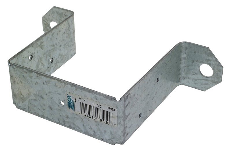 SIMPSON STRONG-TIE Simpson Strong-Tie DPTZ DPT7Z Deck Post Tie, 3-1/2 in L, 3-1/2 in W, Steel, ZMAX, Fastening Method: Nail HARDWARE & FARM SUPPLIES SIMPSON STRONG-TIE