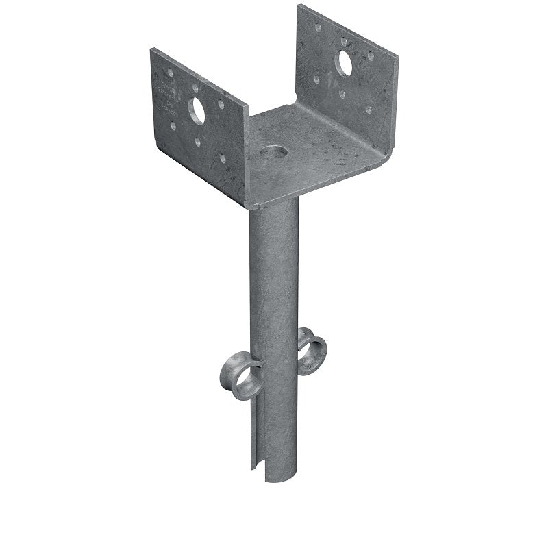 SIMPSON STRONG-TIE Simpson Strong-Tie EPB Series EPB44 Elevated Post Base, 4 x 4 in Post, 12 ga, Steel, Gray HARDWARE & FARM SUPPLIES SIMPSON STRONG-TIE