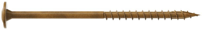 SIMPSON STRONG-TIE Simpson Strong-Tie CBT08300R200 Construction Screw, #8 Thread, 3 in L, Serrated Thread, Wafer Head, 200 HARDWARE & FARM SUPPLIES SIMPSON STRONG-TIE