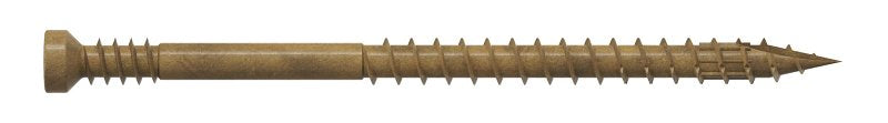 SIMPSON STRONG-TIE Simpson Strong-Tie FT07212R100 Screw, #7 Thread, 2-1/2 in L, Serrated Thread, Trim Head, 6-Lobe Drive, Saw Tooth Point HARDWARE & FARM SUPPLIES SIMPSON STRONG-TIE