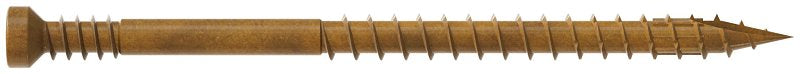 SIMPSON STRONG-TIE Simpson Strong-Tie FT07212R400 Finishing Trim Screw, #7 Thread, 2-1/2 in L, Serrated Thread, Trim Head, 400 HARDWARE & FARM SUPPLIES SIMPSON STRONG-TIE
