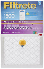 FILTRETE Filtrete S-2001-4 Air Filter, 25 in L, 16 in W, 12 MERV, 1500 MPR PLUMBING, HEATING & VENTILATION FILTRETE