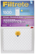 FILTRETE Filtrete S-2002-4 Air Filter, 20 in L, 20 in W, 12 MERV, 1500 MPR PLUMBING, HEATING & VENTILATION FILTRETE